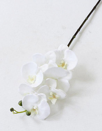 Искусственный цветок Орхидея белая 70 