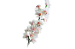 Искусственный цветок Орхидея светло-розовая