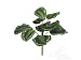 Искусственная ветка зелени с листьями 35см
