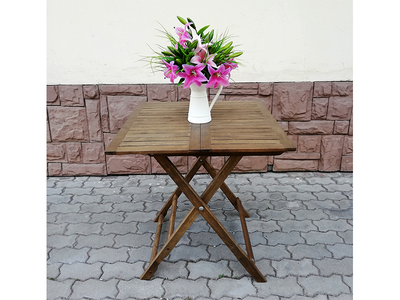 Деревянный складной стол для дачи Tallin 70