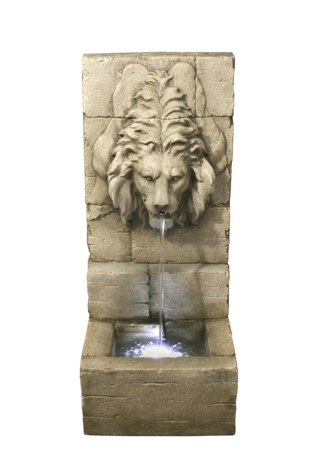 Аренда декоративного фонтана Lion