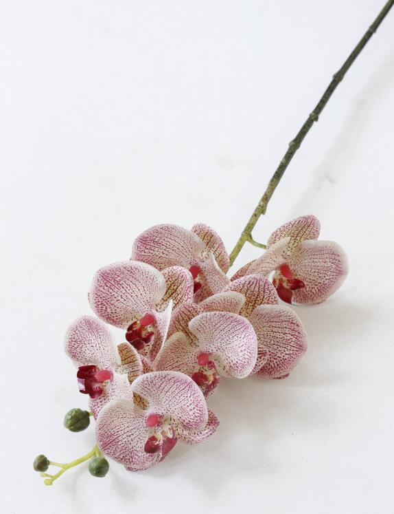 Искусственный цветок Орхидея светло-розовая 70 
