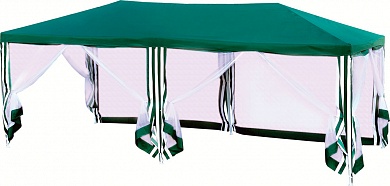 Тент шатер для дачи с москитной сеткой Green Glade 1056