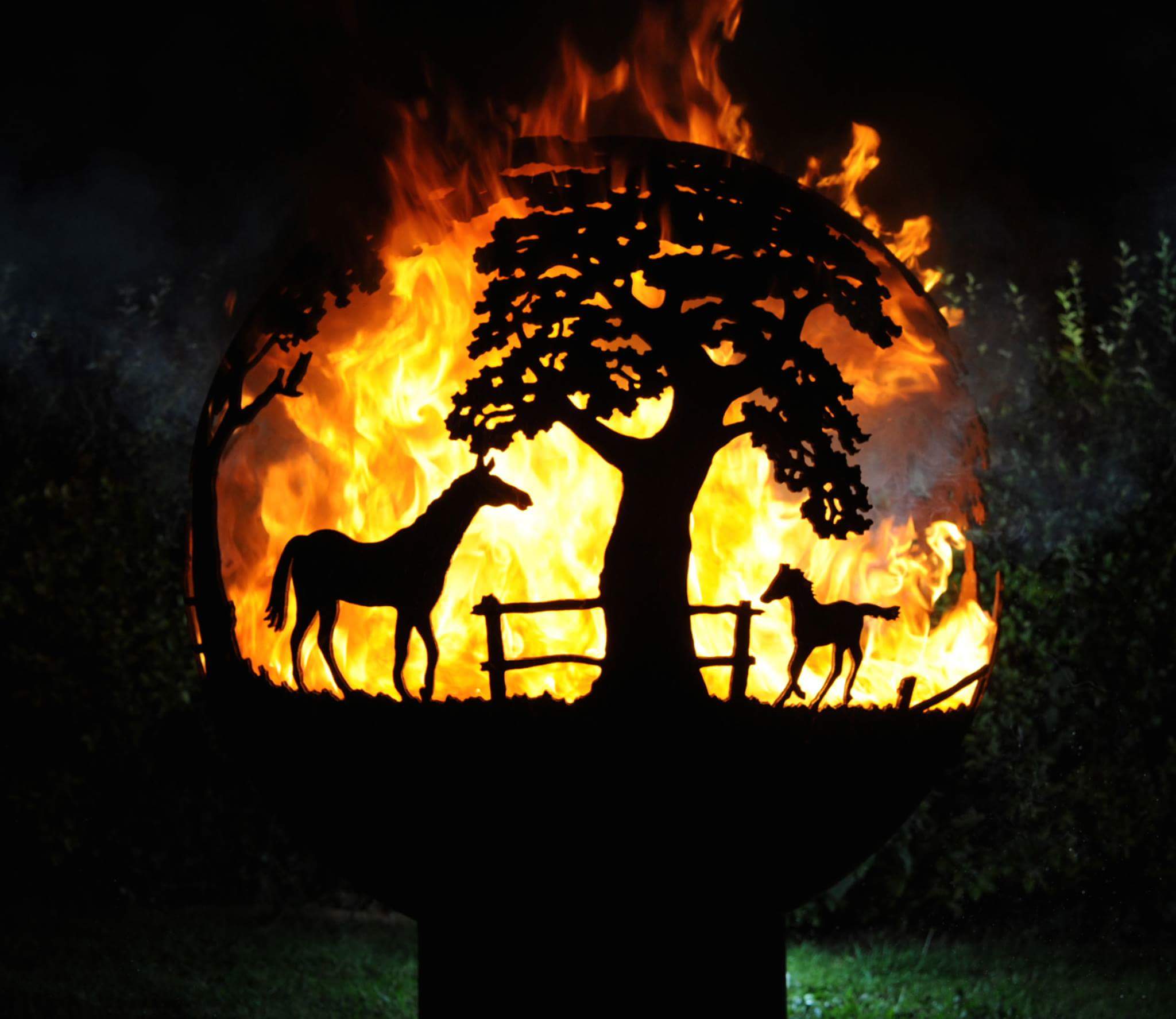 Очаг - Fire Pit "Mustang"