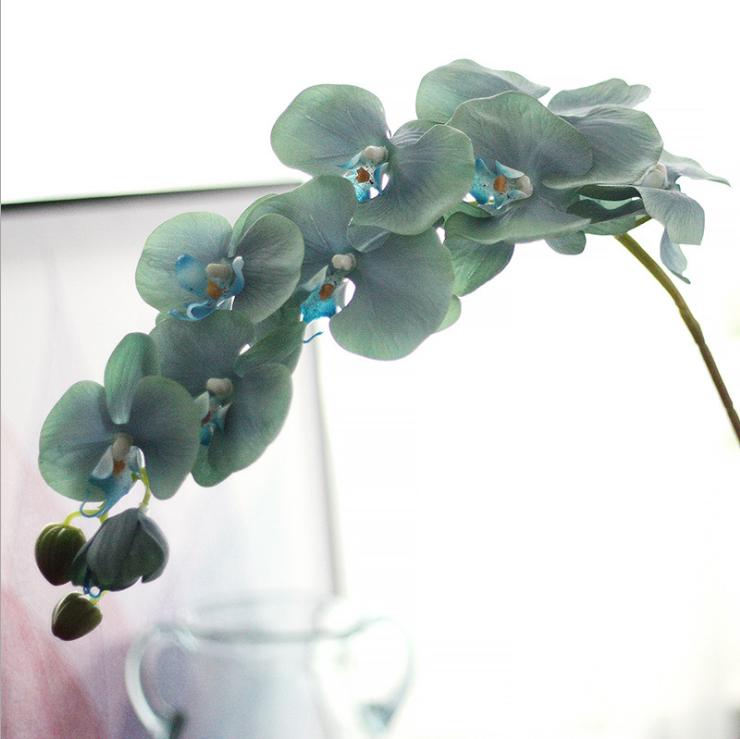 Искусственный цветок Орхидея ментол 96 