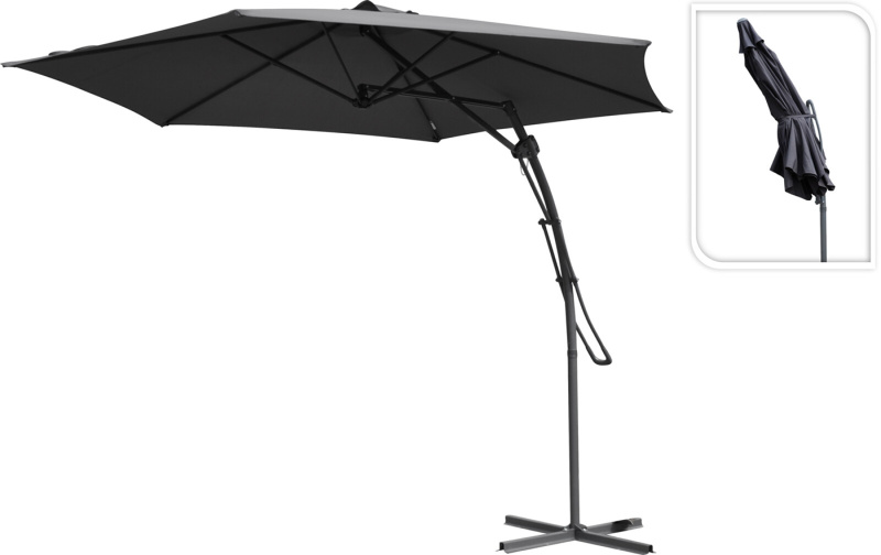 Садовый зонт Michigan FG-2100370 темно-серый
