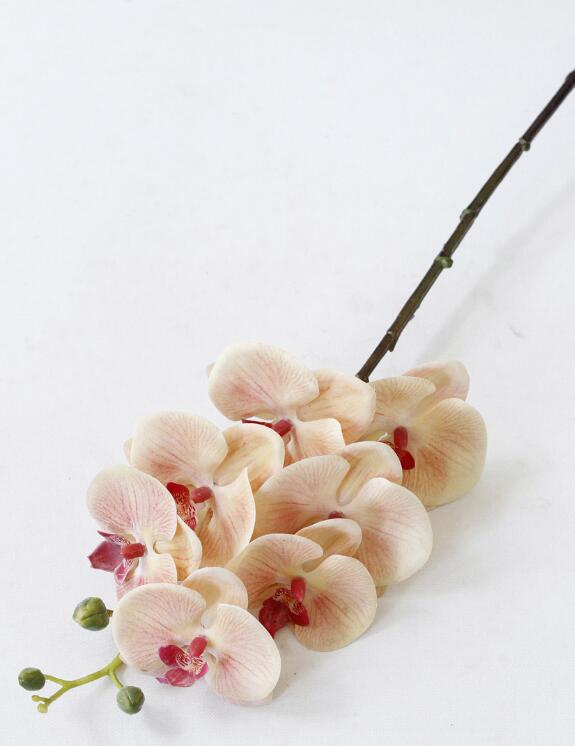 Искусственный цветок Орхидея шампань 70 
