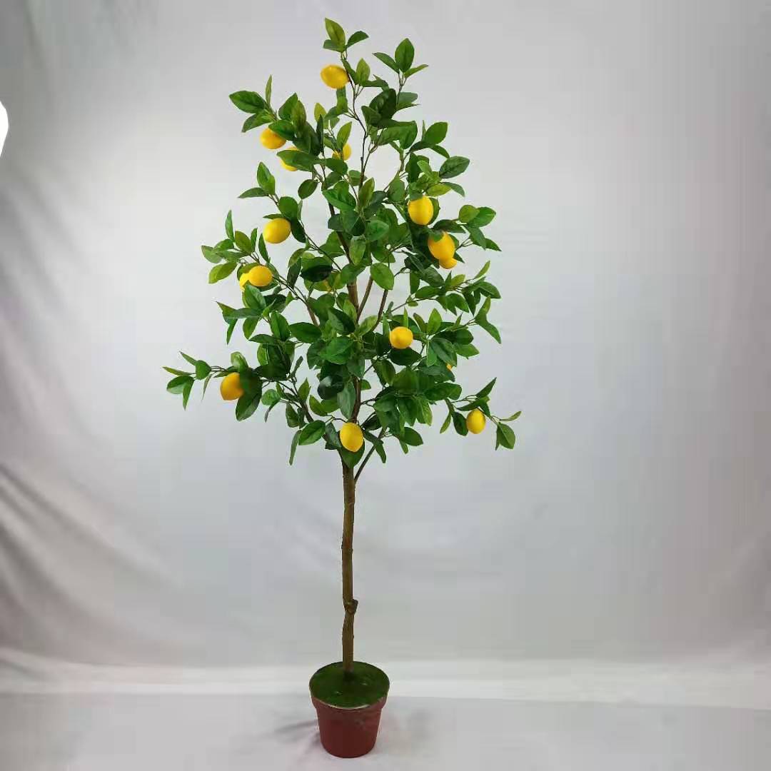 Лимонное дерево искусственное 120 