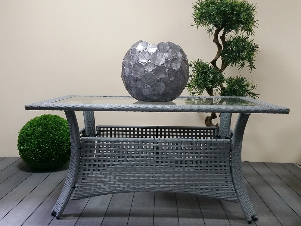 Садовый стол из искусственного ротанга Stockholm