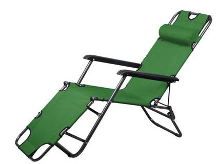 Кресло-шезлонг складное FG-HY-8007 зеленое