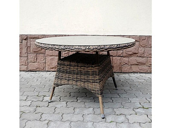Садовый стол из искусственного ротанга Melbourne Lux