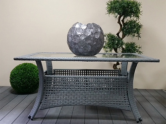 Садовый стол из искусственного ротанга Stockholm
