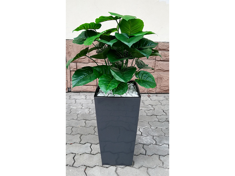 Искусственное растение Филодендрон в сером горшке (YN-373)