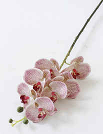 Искусственный цветок Орхидея светло-розовая 70 