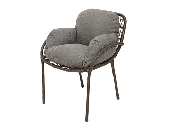 Кресло из искусственного ротанга Ostin FG-9840415 коричневый